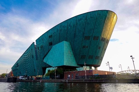 NEMO Science Museum in Amsterdam, photographed by Magda Ehlers.